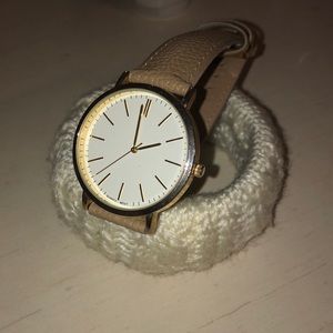Watch and cozy bracelet